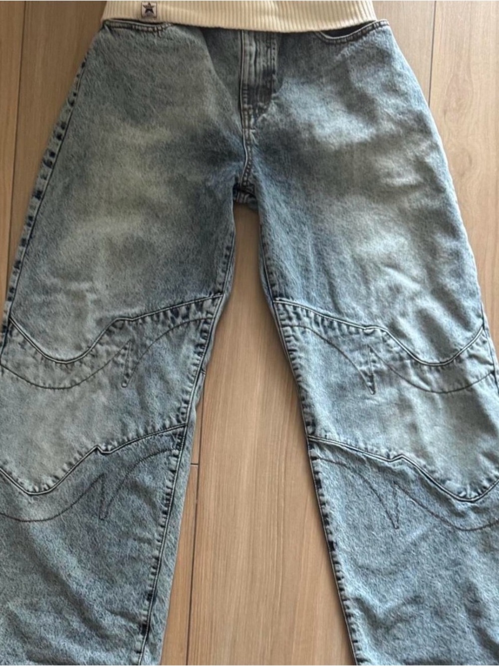 REVICE vice jean Light Blue Washed Jeans